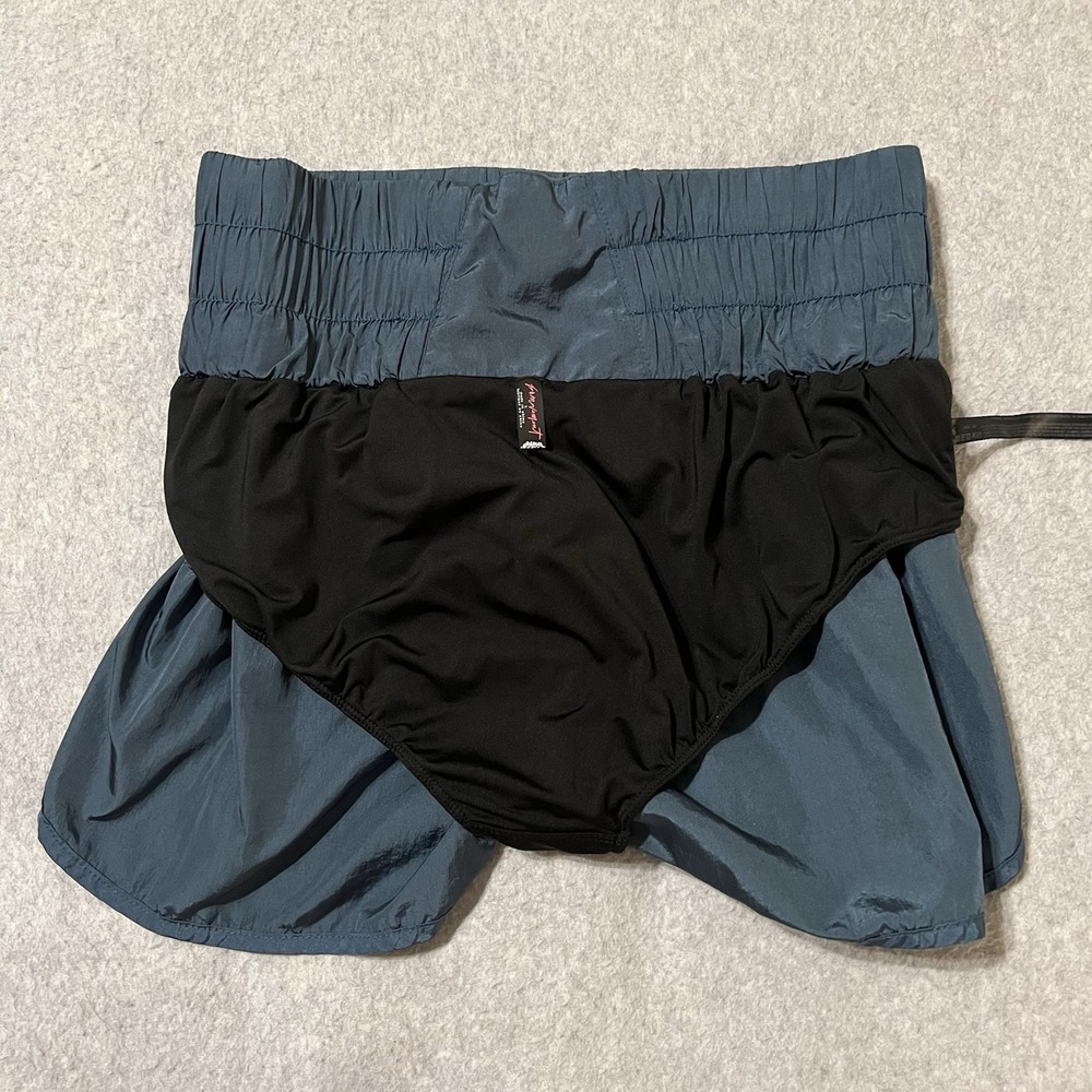 Free people Shorts Womens Large Stargazer The Way Home Athleisure Smock Waist - Picture 3 of 8